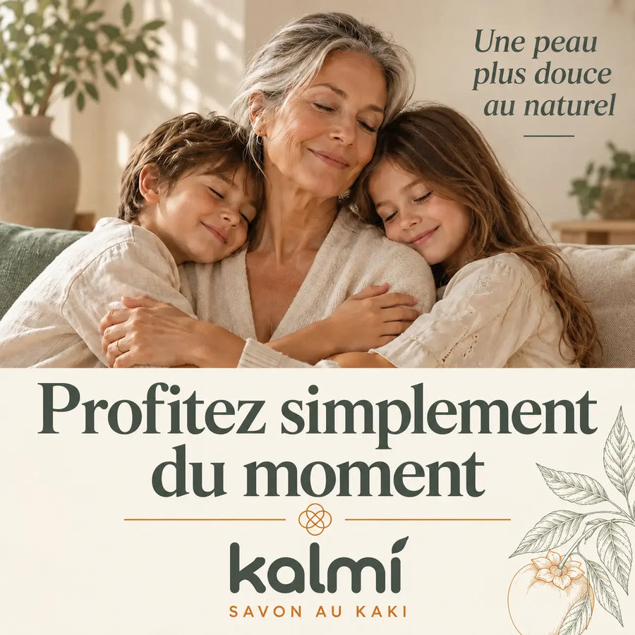 Femme mature avec ses proches
